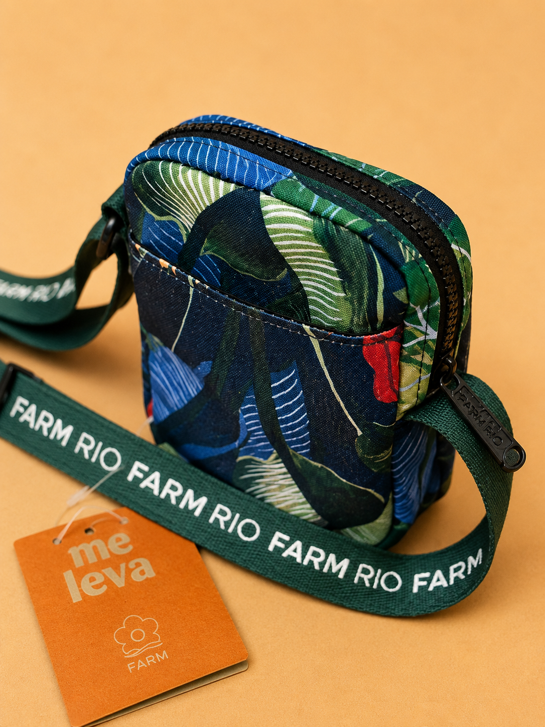 Bolsa Transversal Camila Tropical Noite