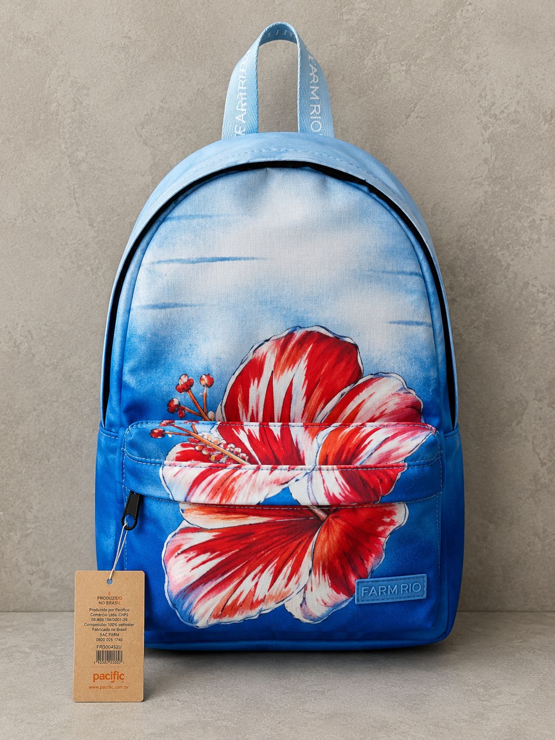 Mochila  Rio Hibisco Blue